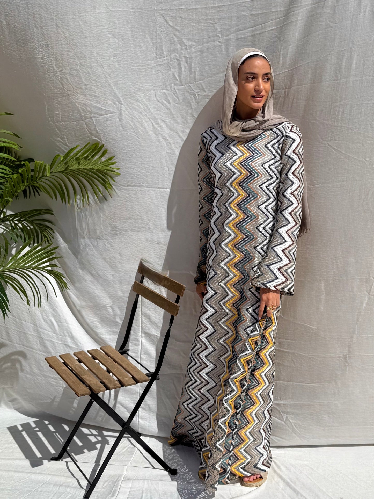 Net coverup dress