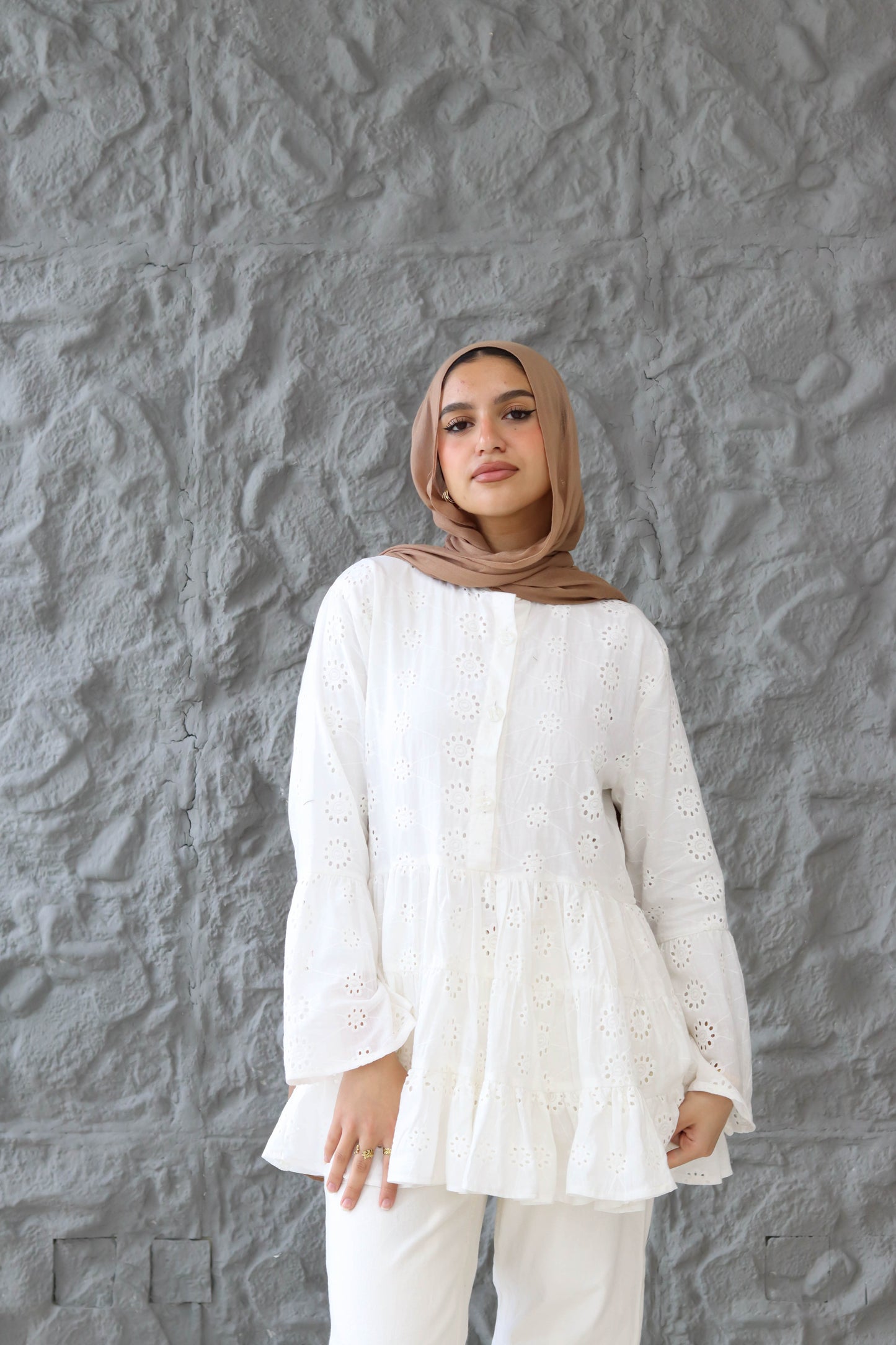 Blossom shirt in White