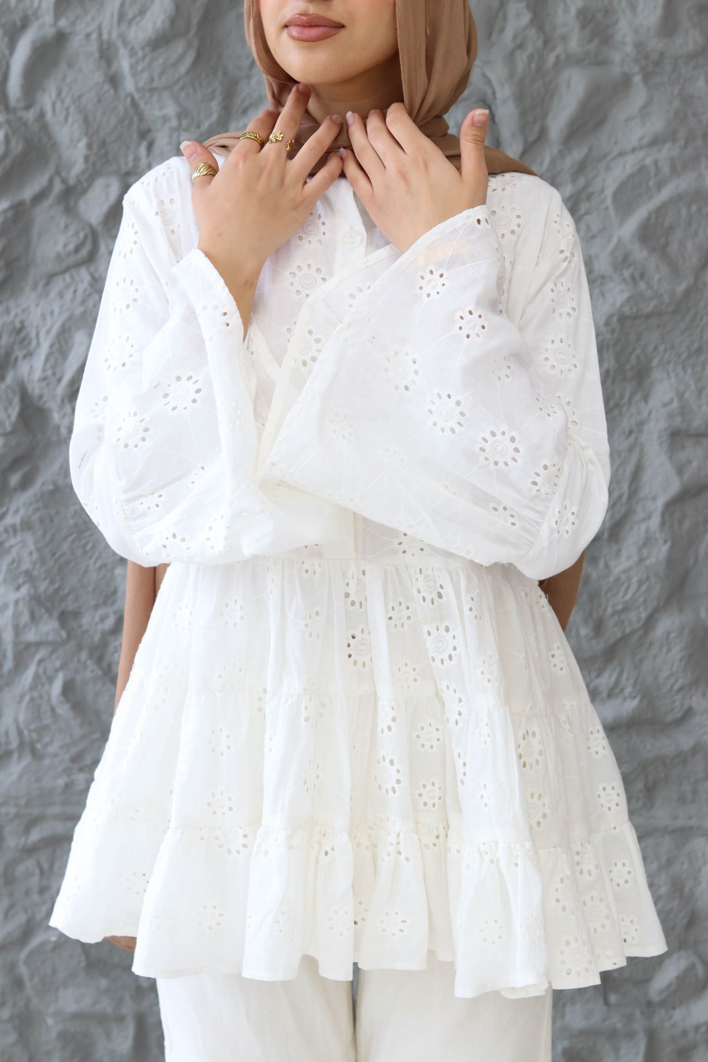 Blossom shirt in White