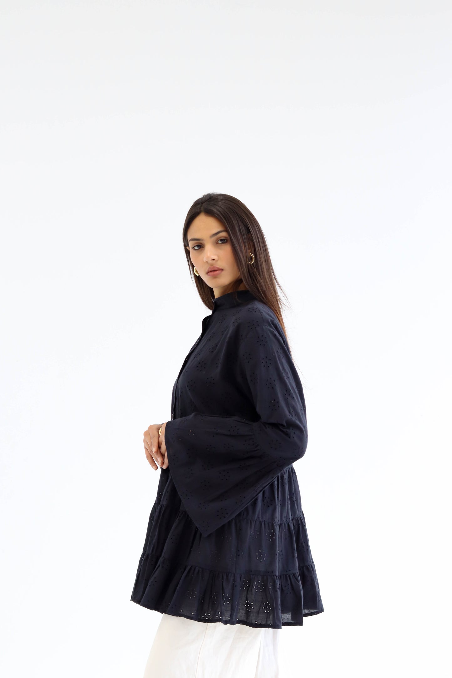 Blossom shirt in Black