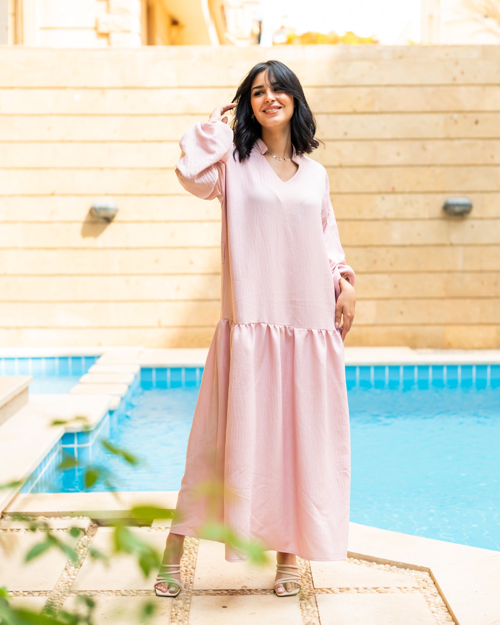 Bublegum Ruffle dress
