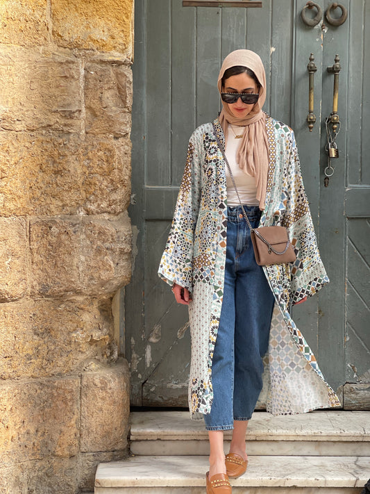 Morocco kimono